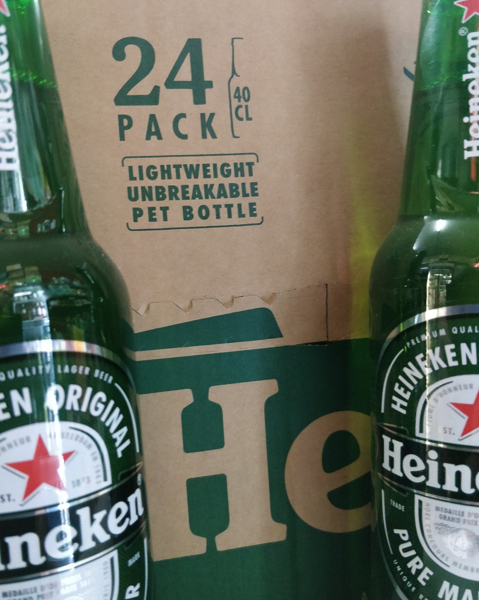 Heineken in plastic flessen Plastic Pact NL